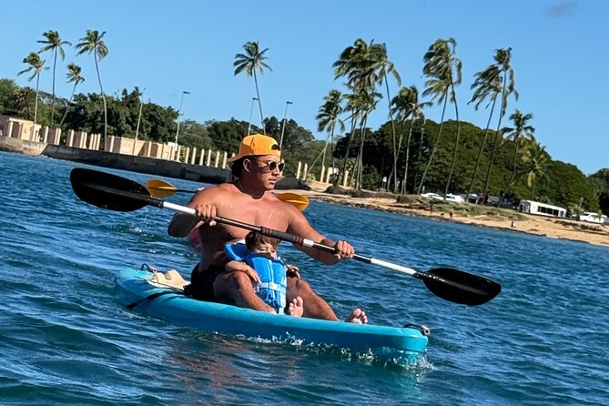 2-hour tandem kayak rental - From Haleiwa Beach Park to the Anahulu River and Haleiwa Bay