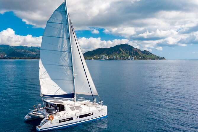 2hr Luxury Private Sailing Catamaran in Waikiki for 1-6 People - Snorkeling, Marine Life, and the Real Meaning of “Best Before 1pm”