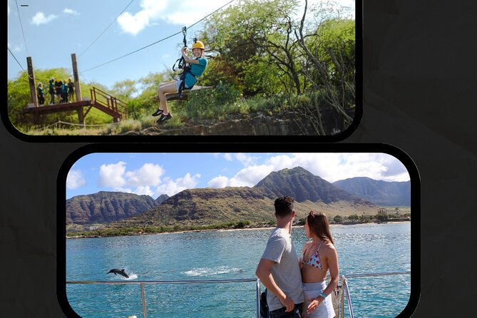3 Zipline Adventure and 3.5 hour Afternoon Snorkel Cruise - Zipline first, ocean second: how this day flows