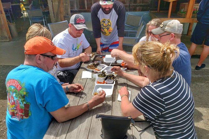 6 Hour Local Food Plate Jeep Tour - Stop 1: Tropical Farms for macadamia flavor (and a palate reset)