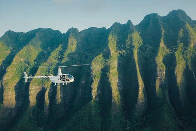 60 Minutes SHARED Helicopter Tour in Honolulu - Diamond Head to Hanauma Bay: how the coast changes character