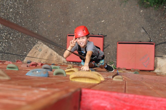 Adventure Course Extreme Including Climbing Wall & Rappel - Climbing Wall: faster technique beats brute strength