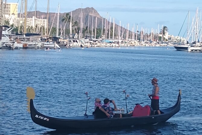 Aloha Gondola Cruise with Drinks & Pastries - The ride begins: harbor and canal photo stops