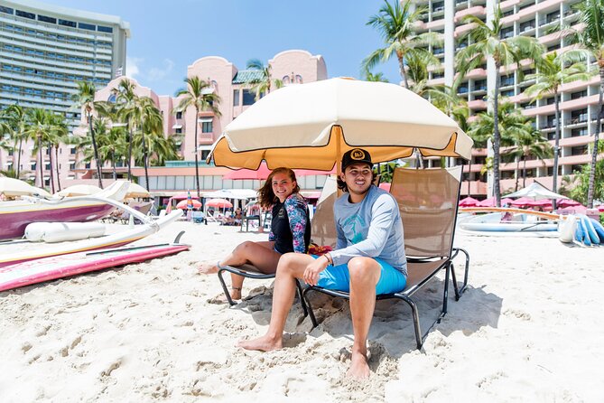 Beach Umbrella and Chair Set Rental - Price and value: what $99.48 gets you on Waikiki