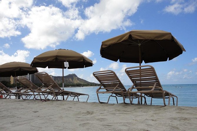 Beach Umbrella and Chair Set Rental - Where to meet: Royal Hawaiian Hotel area, not far from the action