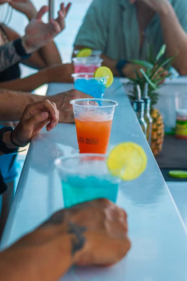 Board from Waikiki Beach for our Aloha Hour Sail - Why a 90-Minute Happy-Hour Sail Works in Waikiki