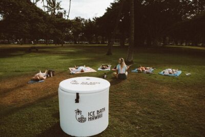 Breathwork and Ice Bath by the Ocean - The Ice Plunge: Up to 3 Minutes, Guided In and Out
