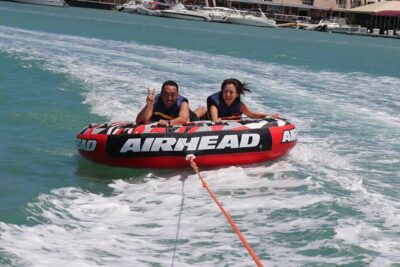 Combo Banana Boat Ride and Bumper Tube Ride in Hawaii - Bumper Tube Speed Run: 15 Minutes of Hold-On-and-Hope (No Wasted Time)