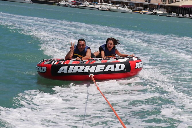 Combo Banana Boat Ride and Bumper Tube Ride in Hawaii - Bumper Tube Speed Run: 15 Minutes of Hold-On-and-Hope (No Wasted Time)