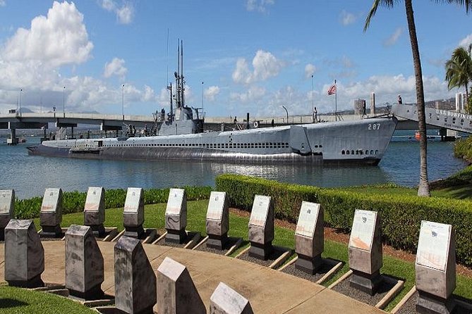 Complete Pearl Harbor Experience Tour Departing Maui - USS Arizona Memorial: solemn quiet, the wreckage view, and the wall of names
