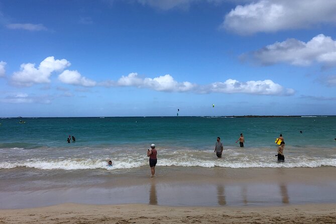 Diamond head crater trail , Sightseeing & South Side beach day - East-side beach time with chairs provided