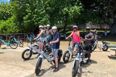 Diamond Head Electric Bike Scenic Tour - The outbound route: Kapiolani Park to the Diamond Head lookout views