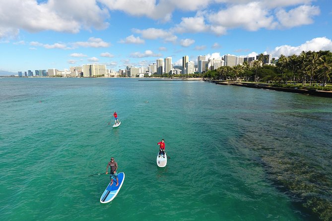 Family Stand Up Paddle Lesson with Waikiki Courtesy Shuttle - Transport Logistics: Courtesy Shuttle Made Simple