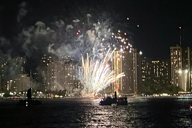 Friday Night Waikiki Fireworks Cruise - Price and value at $56.72: small-group evening entertainment