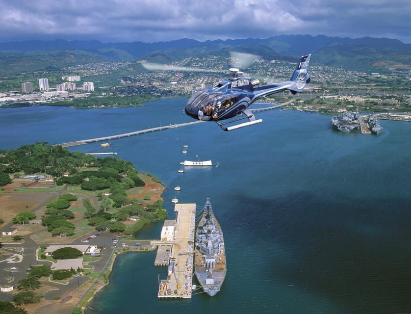 From Honolulu: Complete Oahu Island Helicopter Tour - Diamond Head and Kaneohe Bay: Oahu’s Shapes and Color Lines