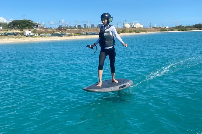 Group of 2 + mid length eFoil experience Honolulu HAWAII - The short ground school: how you get confidence fast