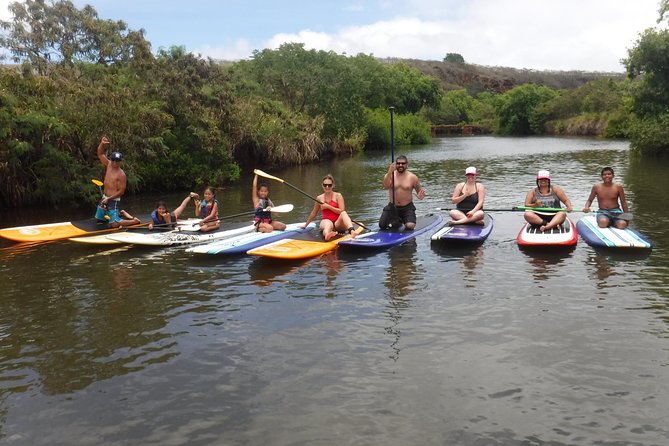 Group Stand Up Paddle Lesson and Tour - Why Haleiwa Bay And The Anahulu Stream Works So Well