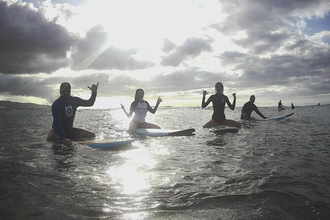 Group Surf Lessons for beginners on the North Shore of Oahu - The Lesson Flow: From Beach Basics to Your First Ride