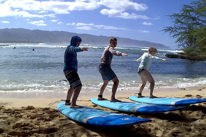 Group Surf Lessons for beginners on the North Shore of Oahu - Equipment and Ocean Conditions: Small-Wave Learning Done Safely