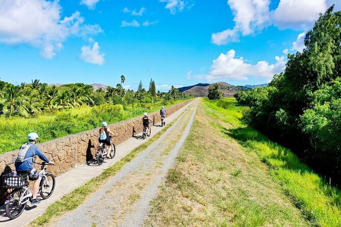 Guided E-Bike and Kayak Tour to Mokulua Islands in Kailua, Oahu - Mokulua Islands Time: Warm Sand, Queens bath, and Lunch Break Energy