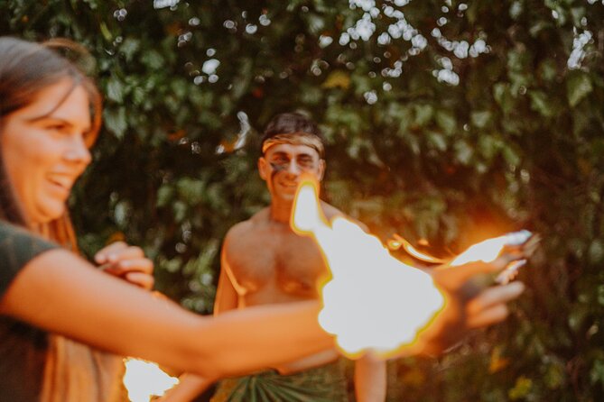 Hands on Fireknife Experience - The show portion: when comfortable participants get invited in