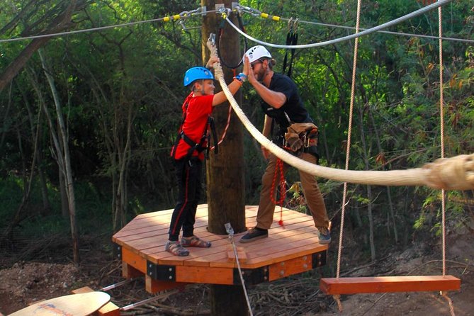 High Ropes Adventure Course at Coral Crater - Footwear, fitness, and the height-fear reality check
