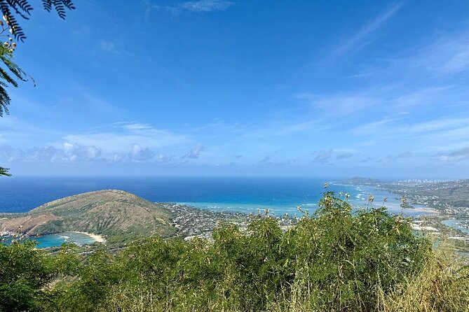 Hike Koko Head's 1,048 Steps with Ms. Hawaii for Summit Views - Waikiki pickup in a blue Alfa Romeo Stelvio