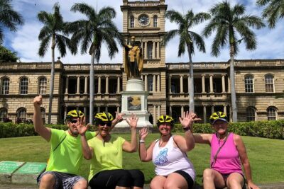 Historical Honolulu Bike Tour - Getting started at Kuhio Beach in Waikiki