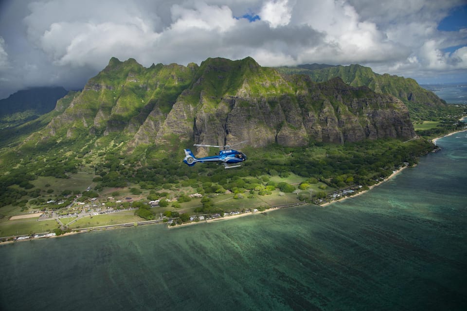 Honolulu: Blue Skies of Oahu Helicopter Tour - Diamond Head to Waikiki Reefs: Volcano Edges and the Reef Coast