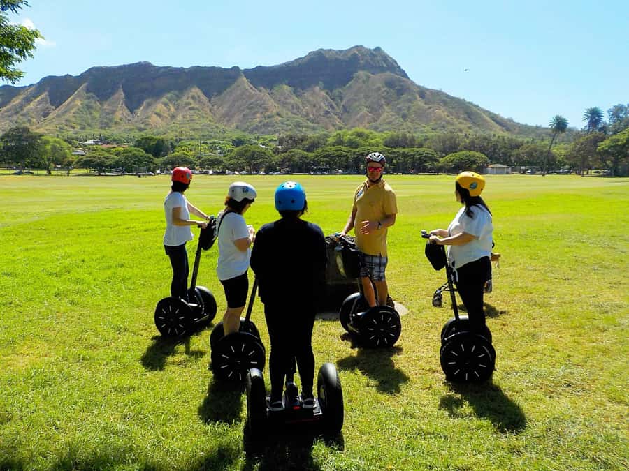 Honolulu: Diamond Head Segway Tour - Meeting at Honolulu Zoo: fast training, then real scenery