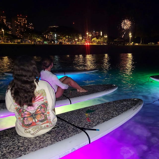 Honolulu: Fireworks Glow and Flow Yoga Class - Key highlights you’ll actually notice