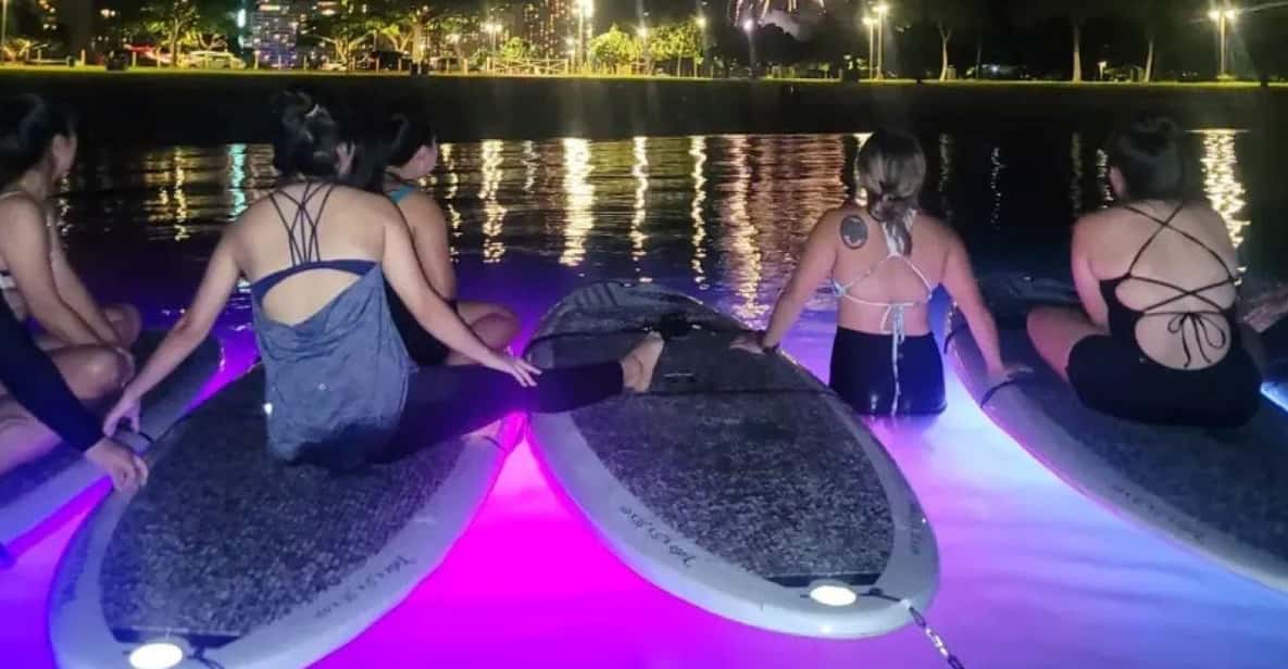 Honolulu: Fireworks Glow and Flow Yoga Class - The flow sequence: mindful yoga that fits different levels