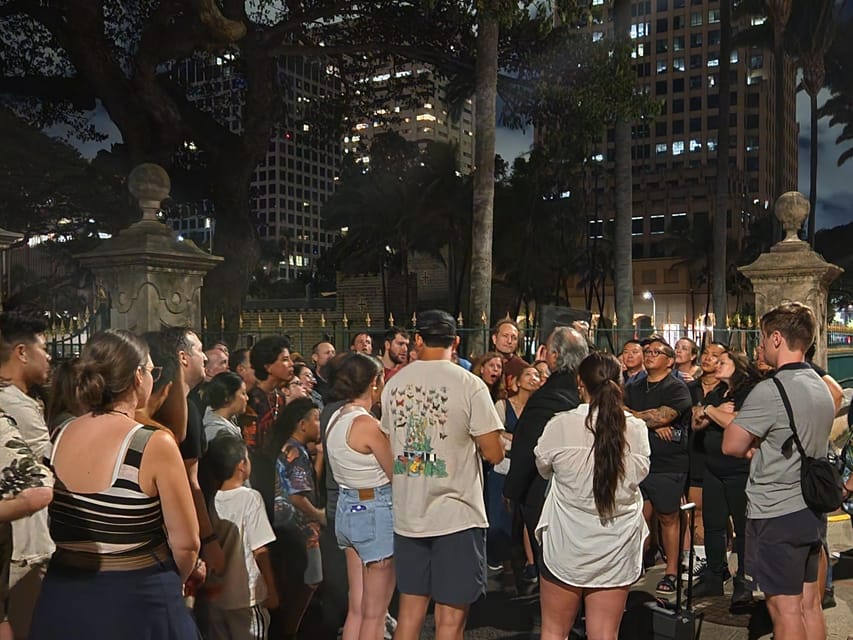 Honolulu: Ghosts of Old Honolulu Walking Tour - Walking logistics: half a mile, sensible shoes, and the evening chill
