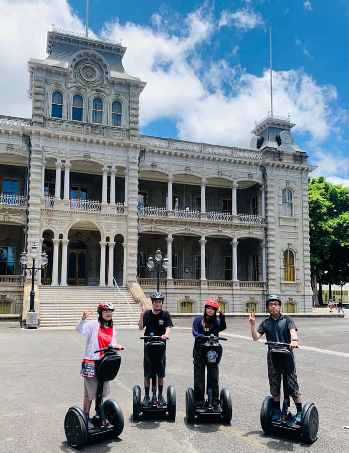 Honolulu: Historic Downtown Segway Tour - Ala Moana Beach glide at the end: a calmer last stretch