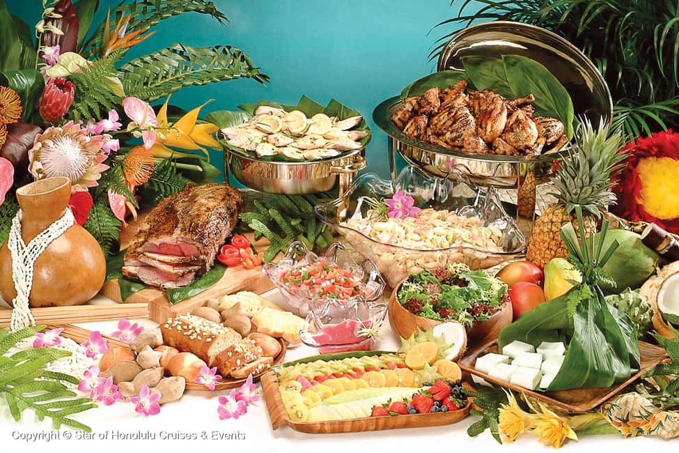 Honolulu: Pacific Star Sunset Buffet and Show - From Ala Moana to Diamond Head: the scenic route you’re paying for