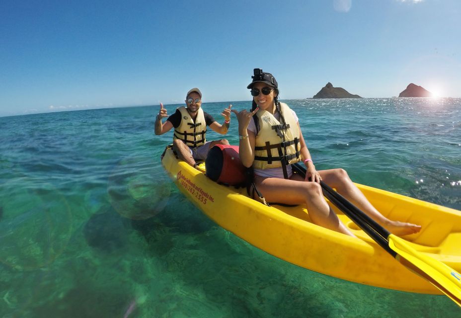 Kailua: Mokulua Islands Guided Kayak and Snorkeling Tour - Mokulua Islets Sanctuary Walk: Seabirds, Possible Monk Seal Play, and Queen’s Bath