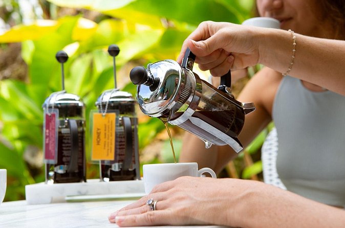Kona Coffee Tasting: A Farm to Cup Experience - Your stop at Hala Tree: easy check-in and a focused setup