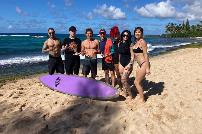 Learn to surf with a local big wave rider on the North Shore of Oahu - What “local big-wave rider” brings to your first surf session