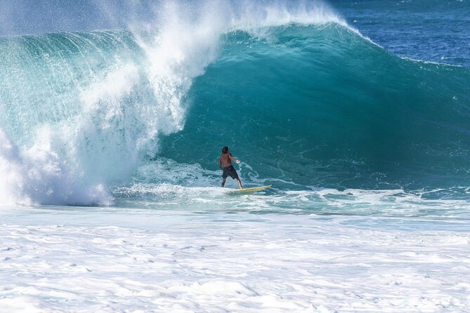 Learn to surf with a local big wave rider on the North Shore of Oahu - Safety, sea-sickness, and keeping you comfortable