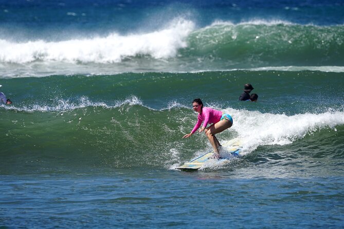 Learn to surf with a local big wave rider on the North Shore of Oahu - What to wear and bring for board-burn-free learning