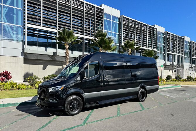 Luxury Sprinter Transfer Airport, Waikiki and Cruise Terminal - Price and Value for a Group Up to 13