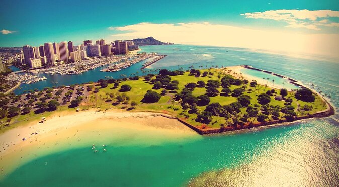 Magic Island Honolulu Stand Up Paddling - Where you meet: Yoga Floats at Ala Moana Blvd Park