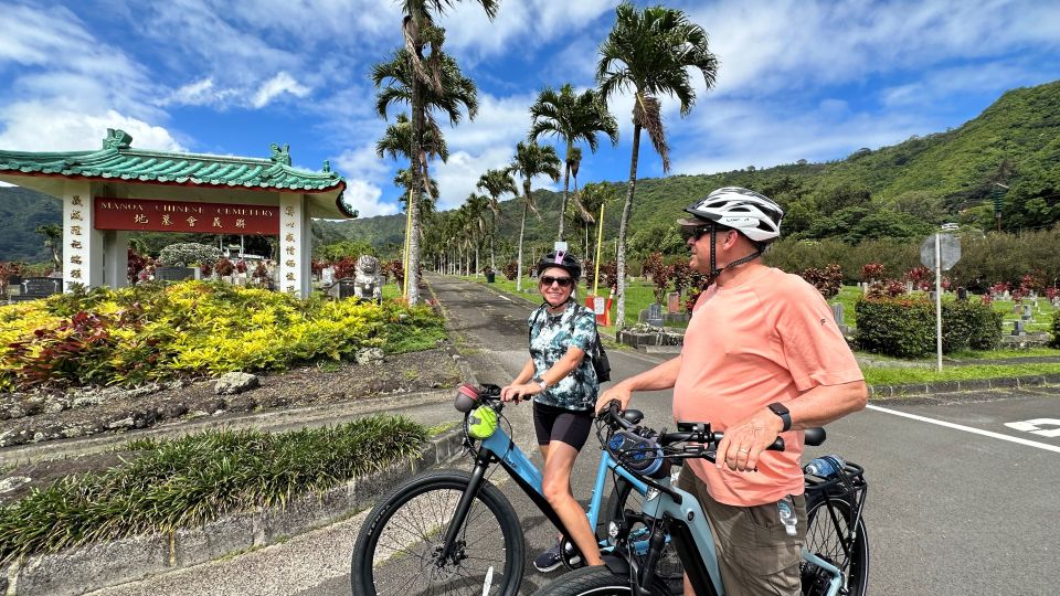 Manoa Falls eBike to Hike - From Kūhiō Beach to the Bike Rack: How the Day Starts Smoothly