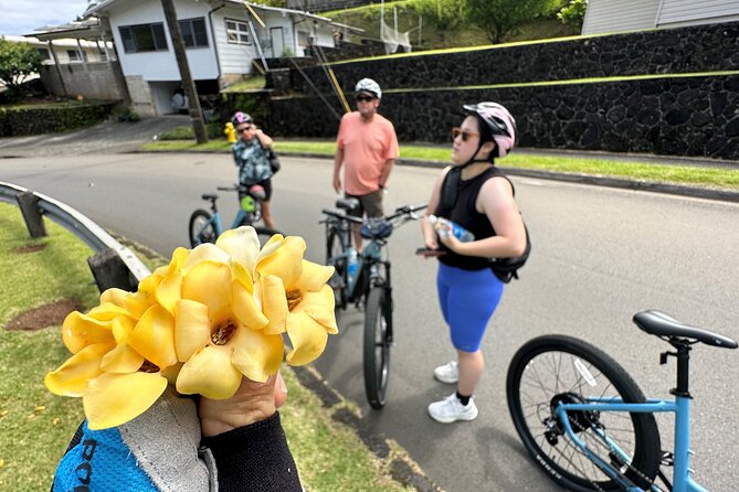 Manoa Falls-Electric Bike to Hike Experience Local meal included - From Kuhio Beach to Kapiolani Park: the part that gets you ready fast