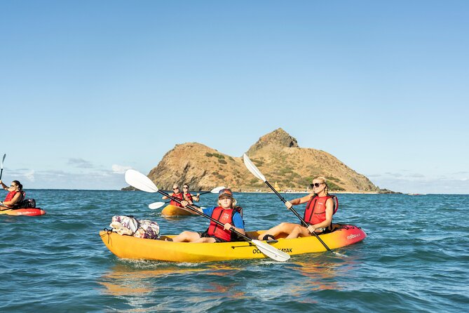 Mokulua Islands Self-Guided Kayak Adventure - Kayak route choice: Moku Nui’s longer paddle vs. the shorter islet outing