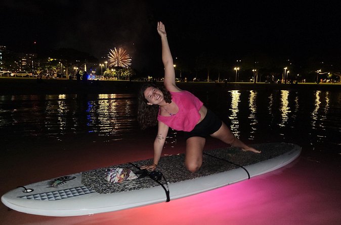 Night SUP Yoga and Fireworks at Magic Island - What to wear and what to expect if you’re new to SUP yoga