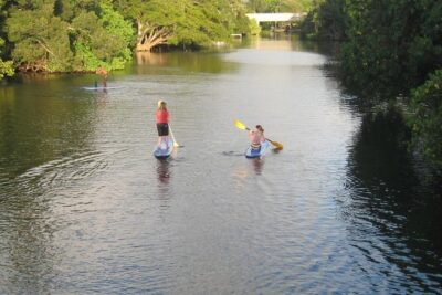 North Shore Stand-Up Paddleboard Lesson - Getting balanced fast: how the instruction tends to work