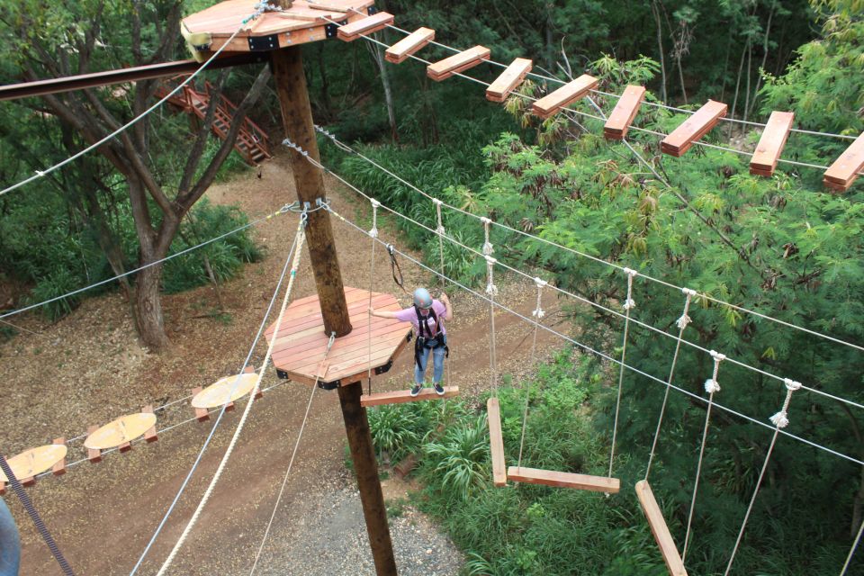 Oahu: Coral Crater Challenging Adventure Course - How the Course Feels Up Close: Finishing with Real Pride