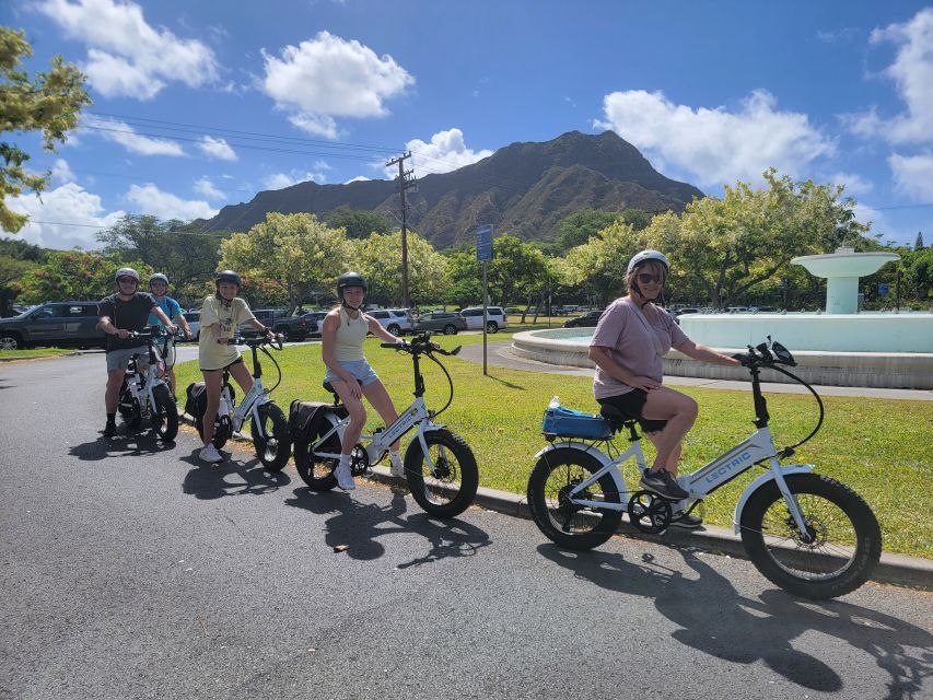Oahu: Diamond Head E-bike Scenic Ride - Gear, comfort, and the pace: what you should bring and expect