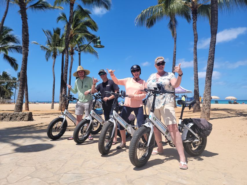 Oahu: Diamond Head E-bike Scenic Ride - Starting in Waikiki: Kapiolani Park, quick practice, then heading uphill